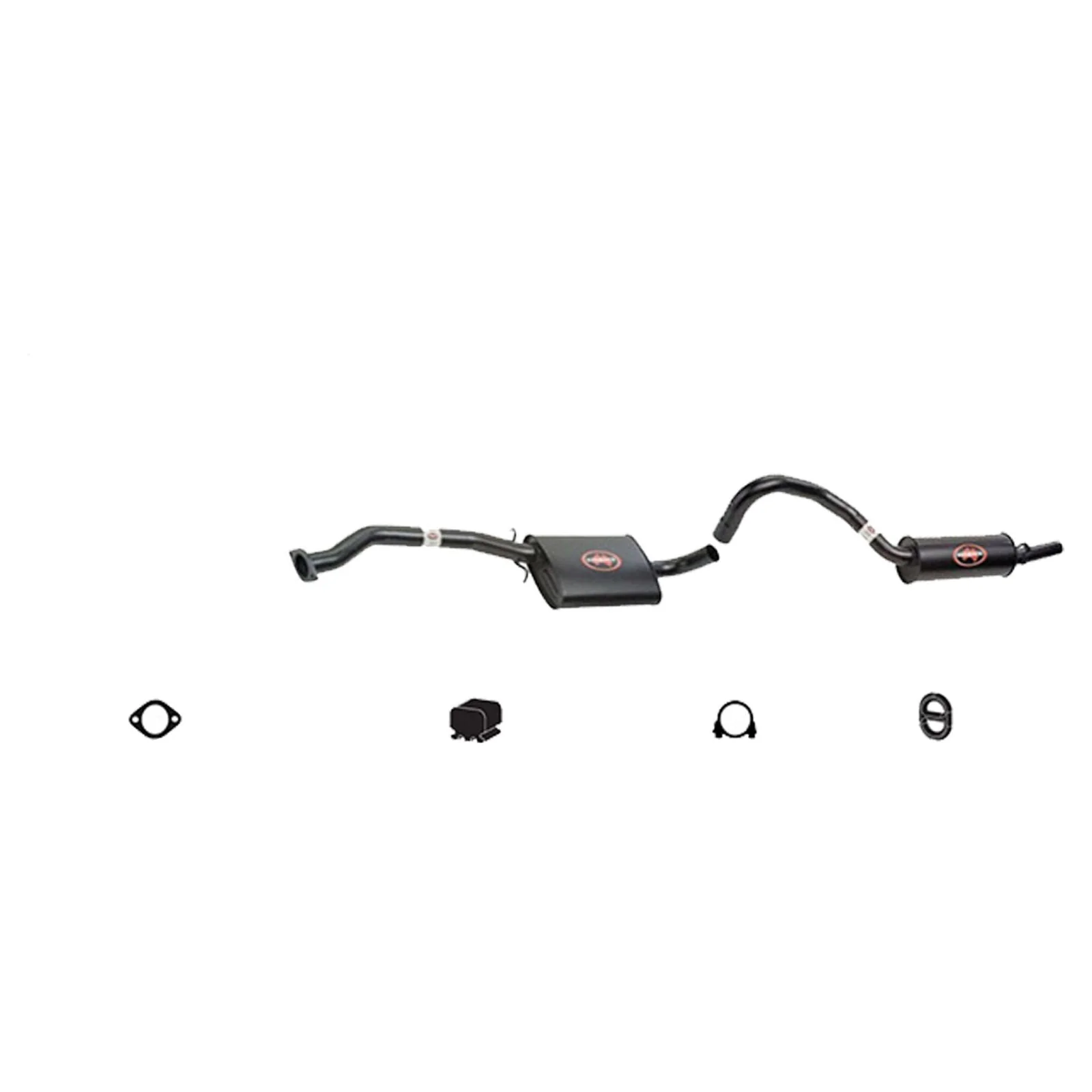 REDBACK - Holden Commodore VL Wagon V8 5.0 Performance 2.5" Exhaust System