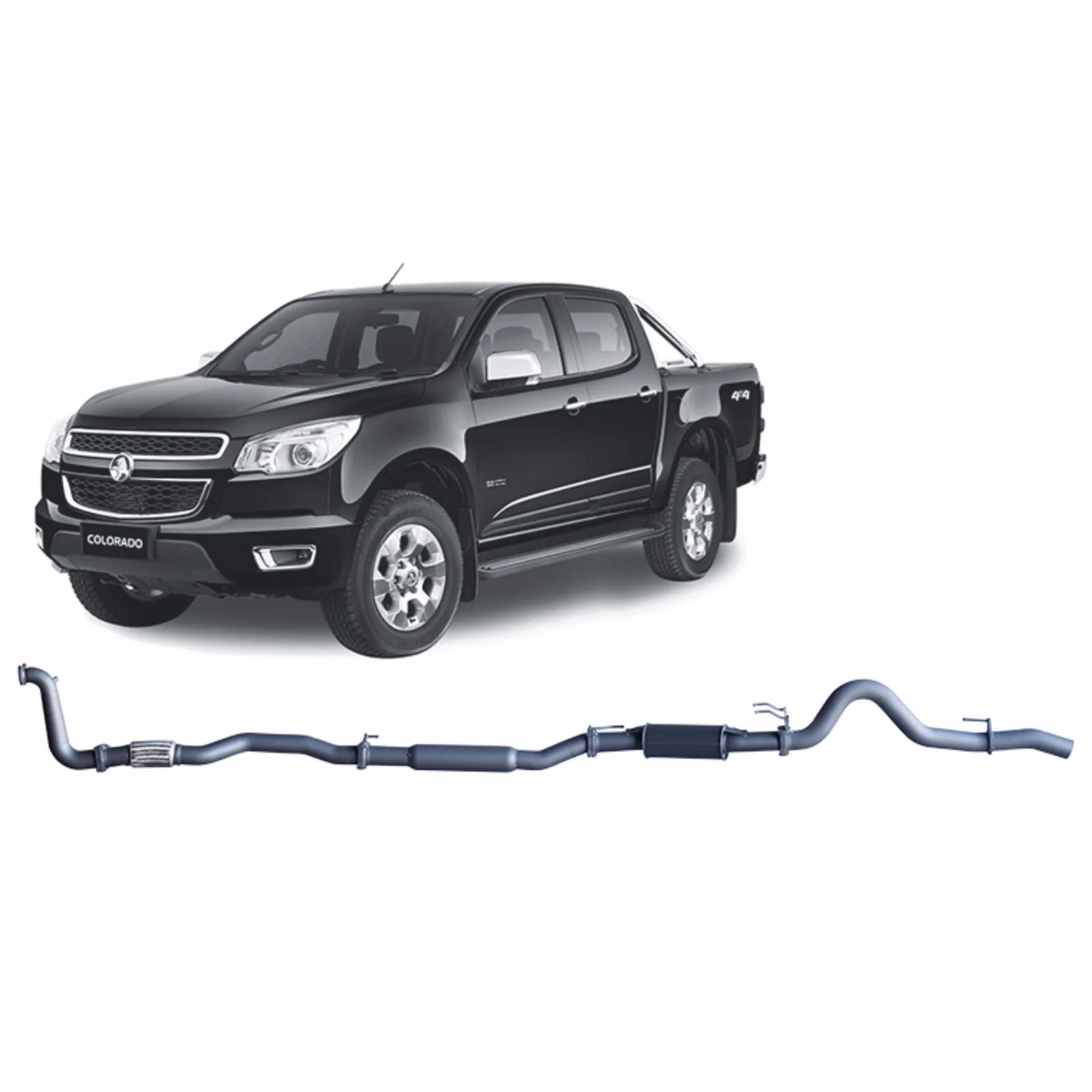 Redback Extreme Duty - Holden Colorado RG (2012 - 2016) 2.8L Performance Exhaust System