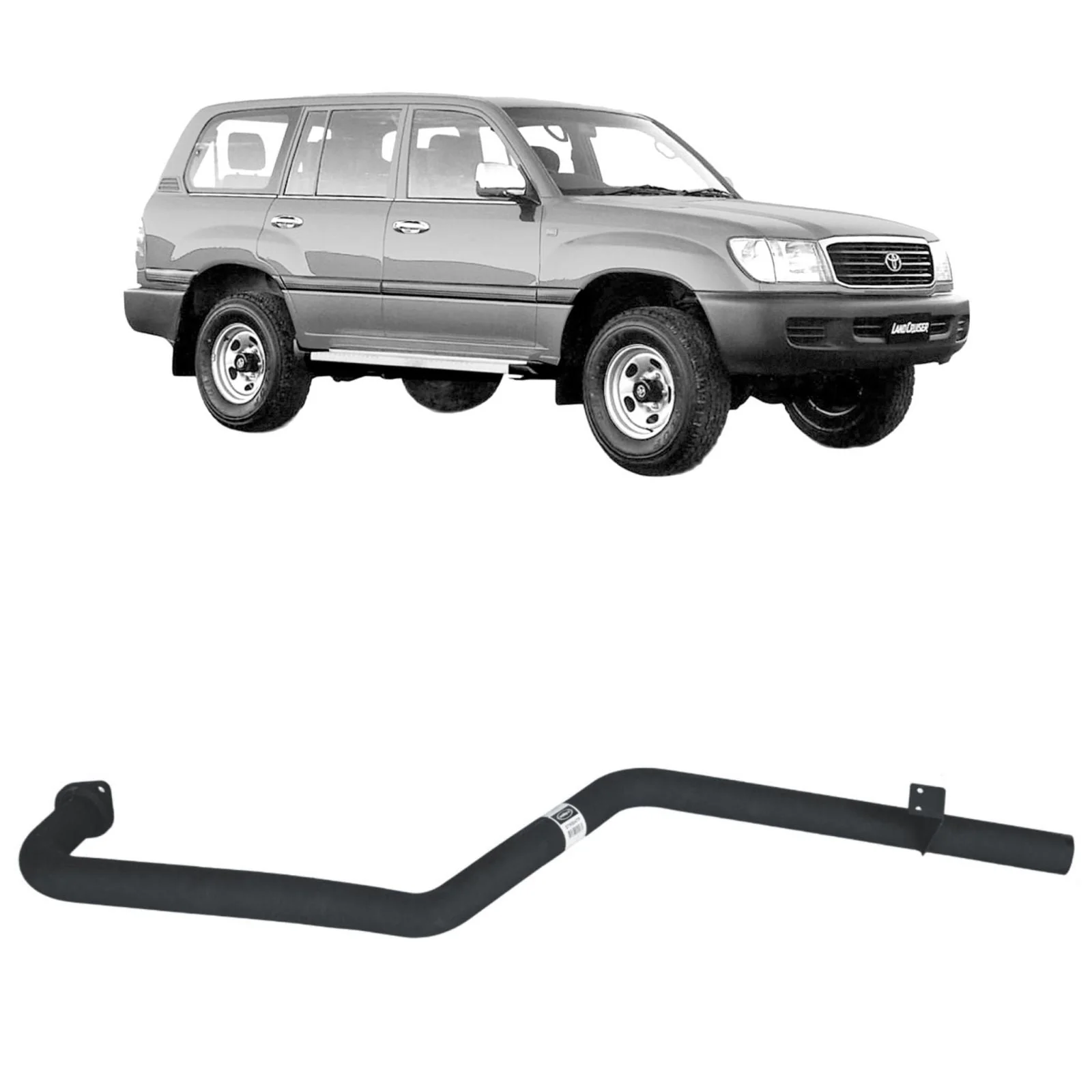 REDBACK - Toyota Landcruiser 105 Series Performance Exhaust System - Image 4