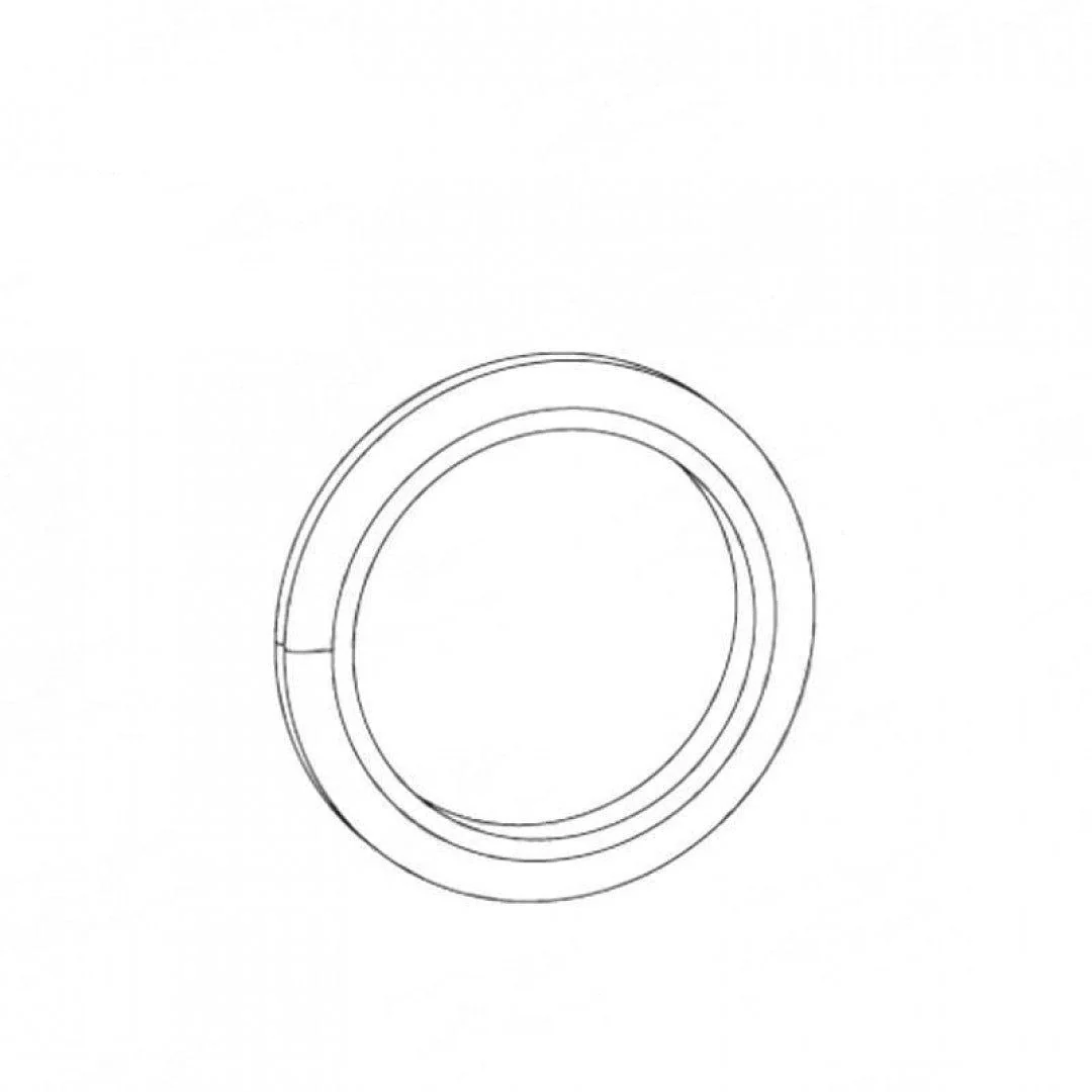Spiral Wound Ring Gasket - Inside Diameter 55mm, Outside Diameter 74mm