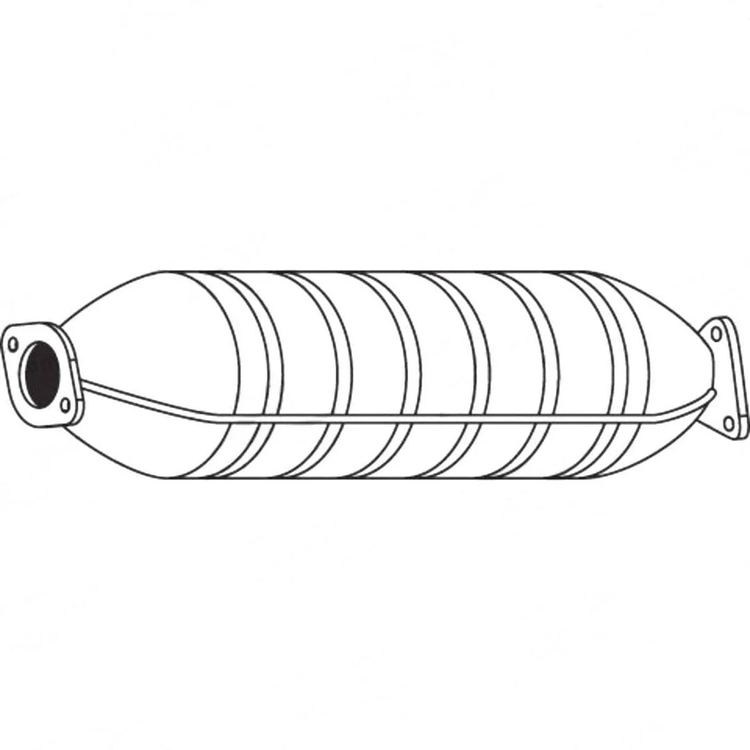 Standard Catalytic Converter - Hyundai Excel X-3 (1994 - 2000) Sedan & Hatchback & Acce…