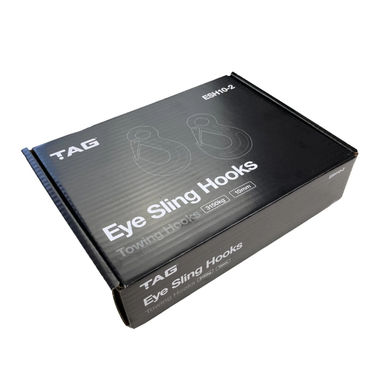 TAG | Eye Sling Hook G80 10mm 3.15T | Safety Chain Hook Pair | ESH10-2 - Image 3