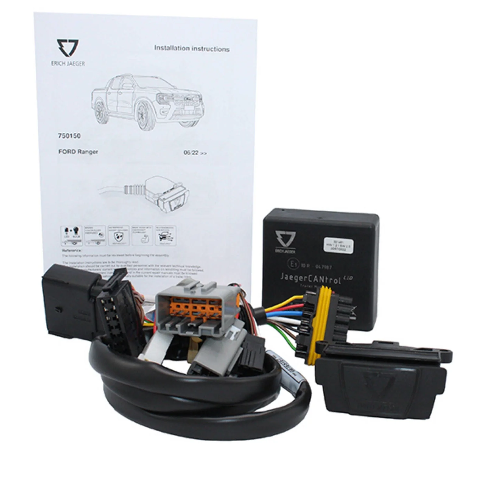 TAG | Extreme Recovery Towbar & CAN-Bus Wiring | Ford Ranger/VW Amarok Cab Chassis 2022–On | TXR836-K101 - Image 2