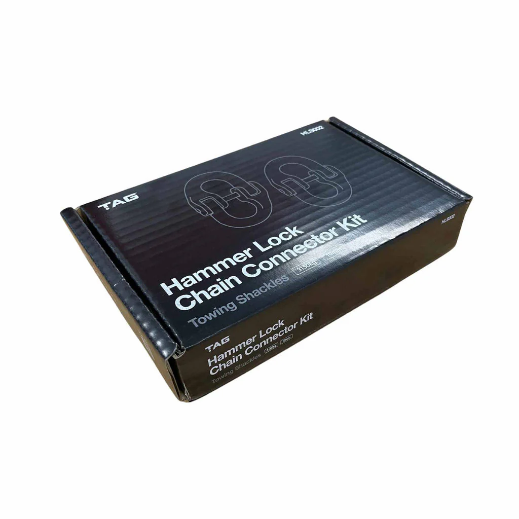TAG | Hammer Lock Chain Connector Kit (Pair) 10mm 3150kg | HLS002 - Image 2