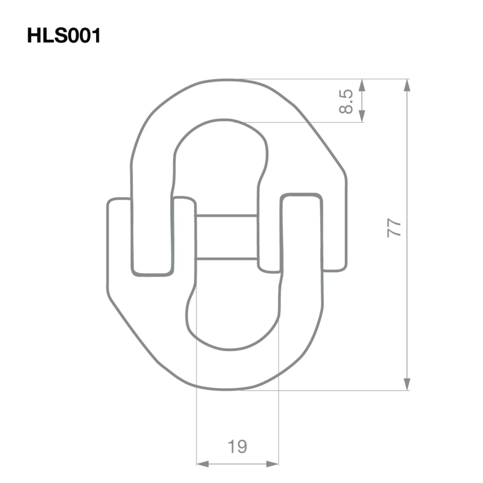 TAG | Hammer Lock Chain Connector Kit (Pair) 8mm 2000kg | HLS001 - Image 3