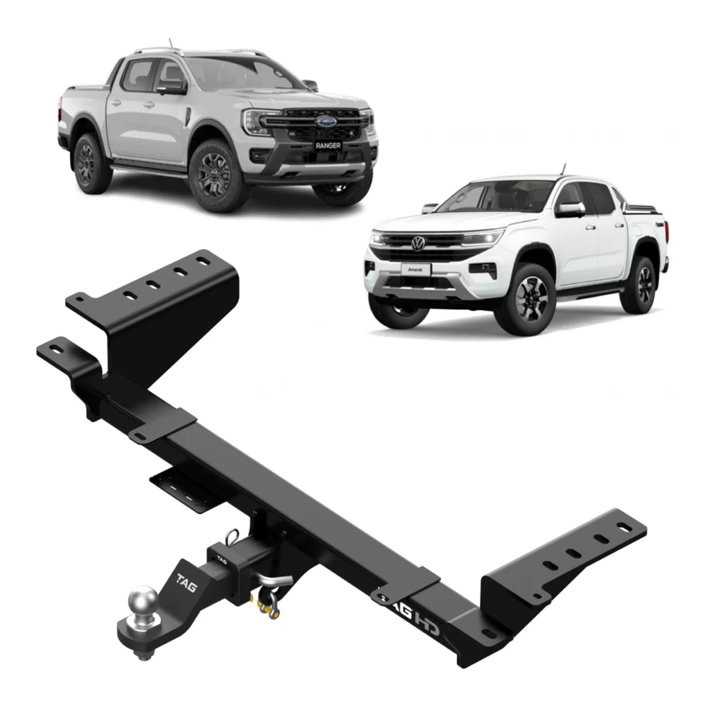 TAG | Heavy Duty Towbar & Direct Fit Wiring | Ford Ranger VW Amarok Next-Gen 2022-ON | T4F837-K101
