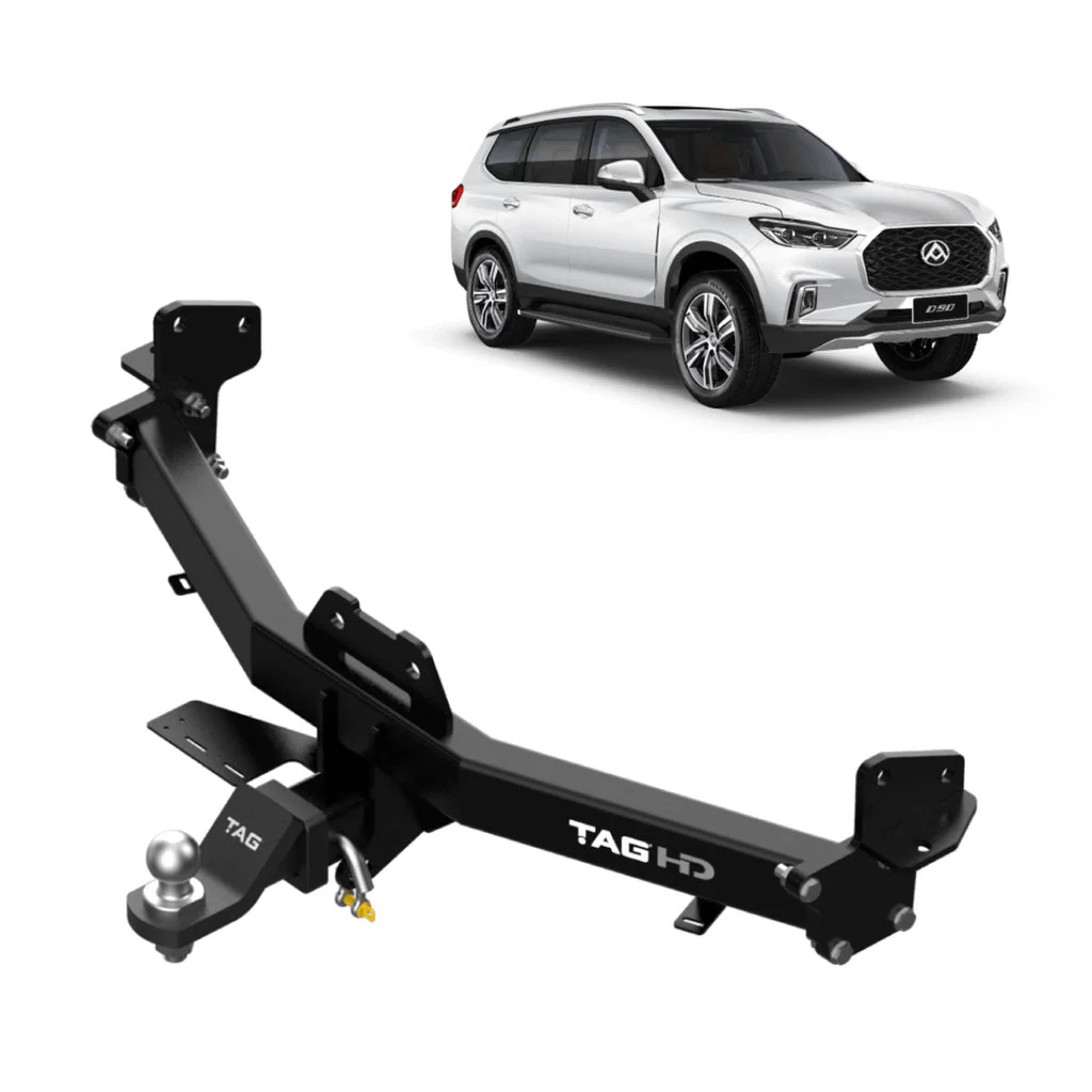 TAG | Heavy Duty Towbar & Direct Wiring Harness | LDV D90 SV9A SUV 2020–On | T7P786-K201