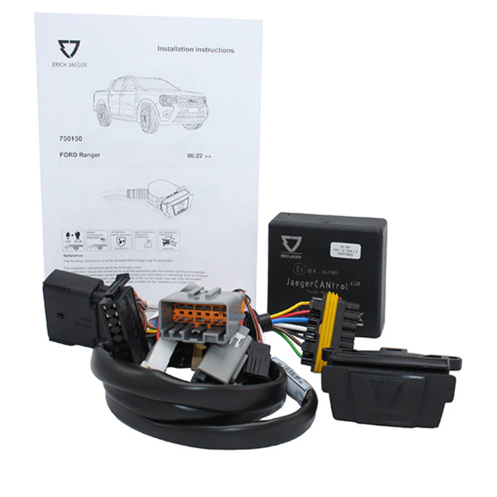 TAG | Heavy Duty Towbar & Erich Jaeger Wiring | Ford Ranger VW Amarok Next-Gen 2022-ON | T4F837-K102 - Image 2