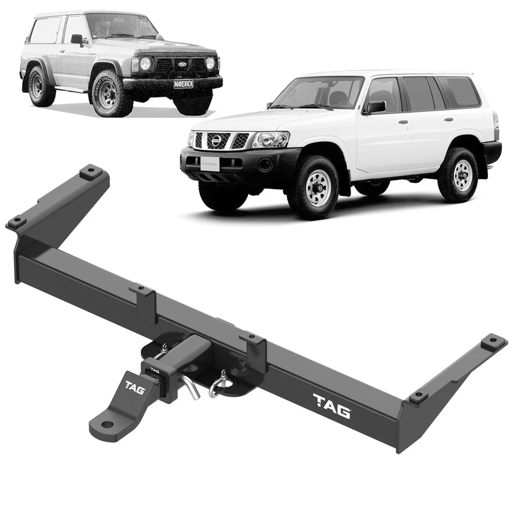 TAG | Heavy Duty Towbar | Ford Maverick DA & Nissan Patrol GQ GU 1987–2017 | T4D472