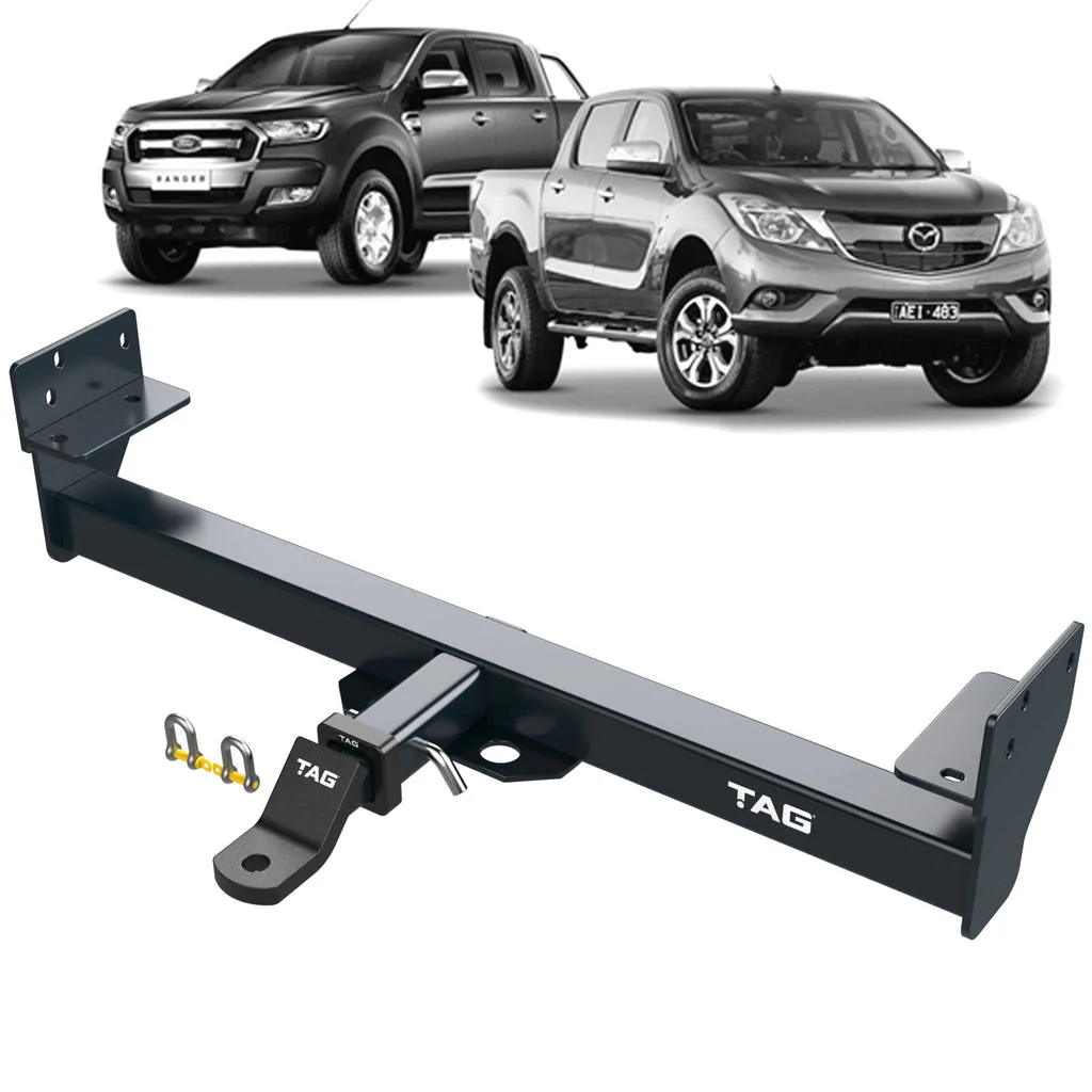 TAG | Heavy Duty Towbar | Ford Ranger 4x2 Lowrider Tubbody PX 2011–2022 | T4F588