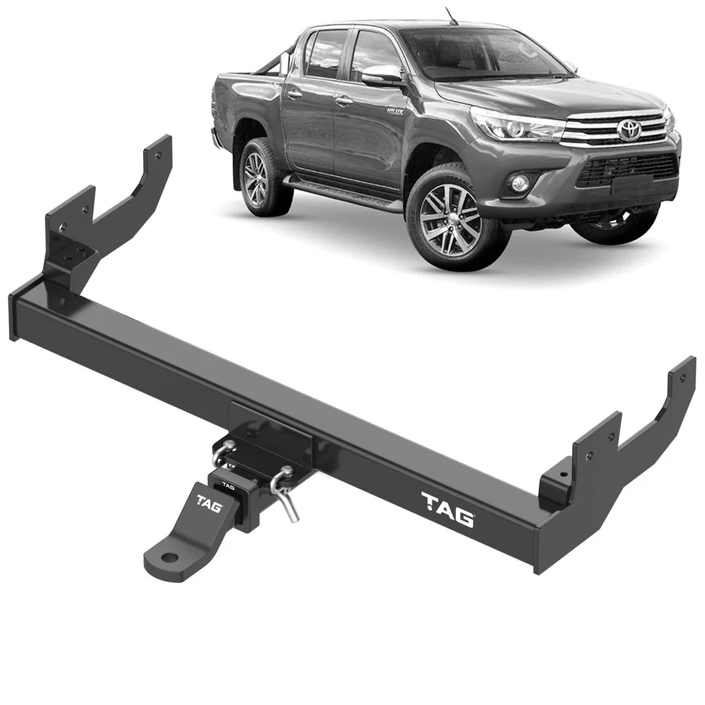 TAG | Heavy Duty Towbar | Toyota Hilux Cab Chassis & Style Side 2005–ON | T4T129
