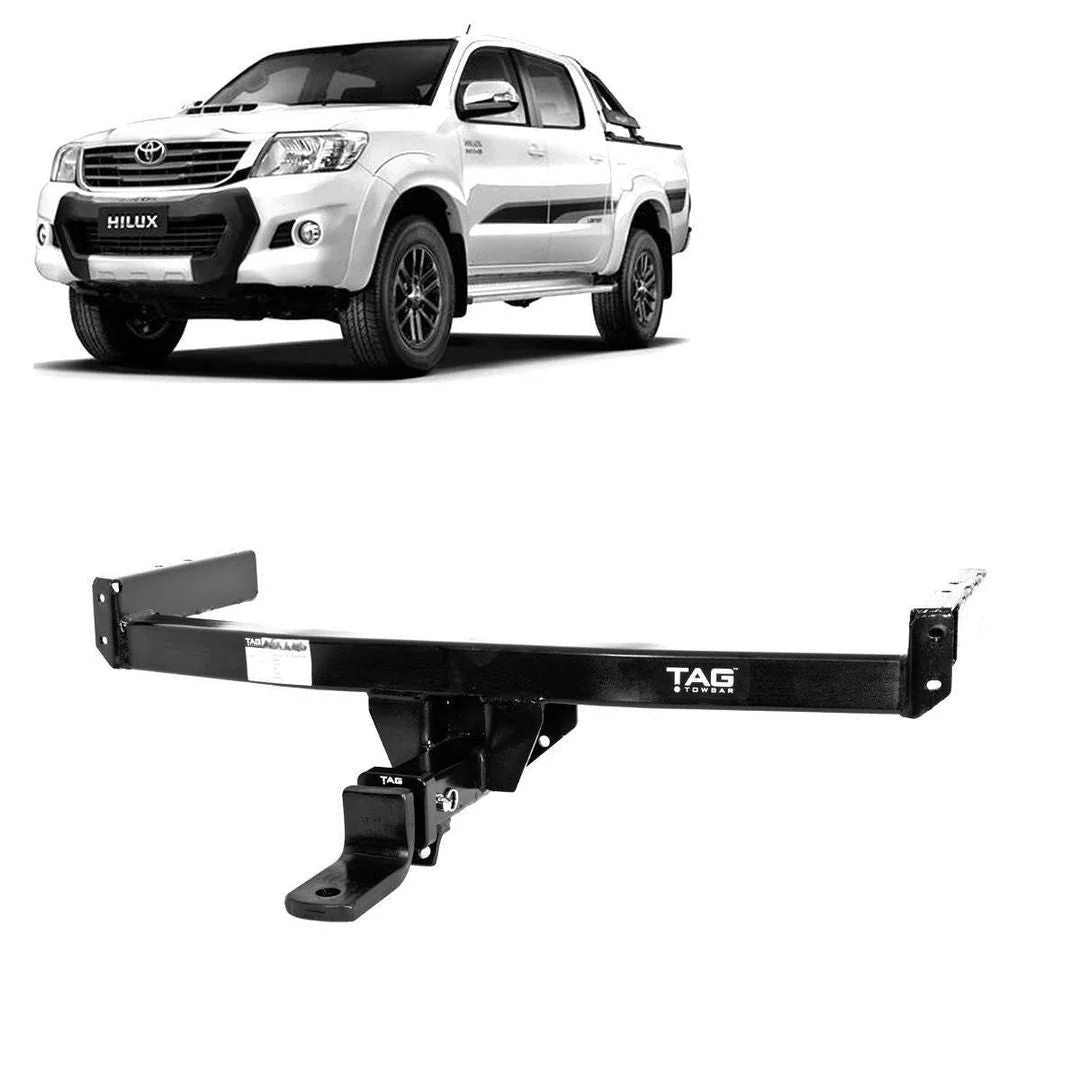 TAG | Heavy Duty Towbar | Toyota Hilux KUN, GGN, TGN, LAN Series 2005–2015 | T4T002