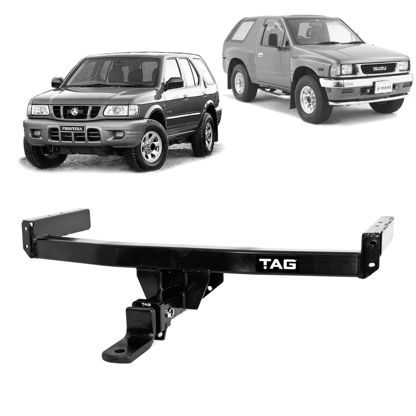 TAG | Heavy Duty Towbar | Isuzu MU UCS55 UCS69 Holden Frontera UT 1990–1999 | T4H011