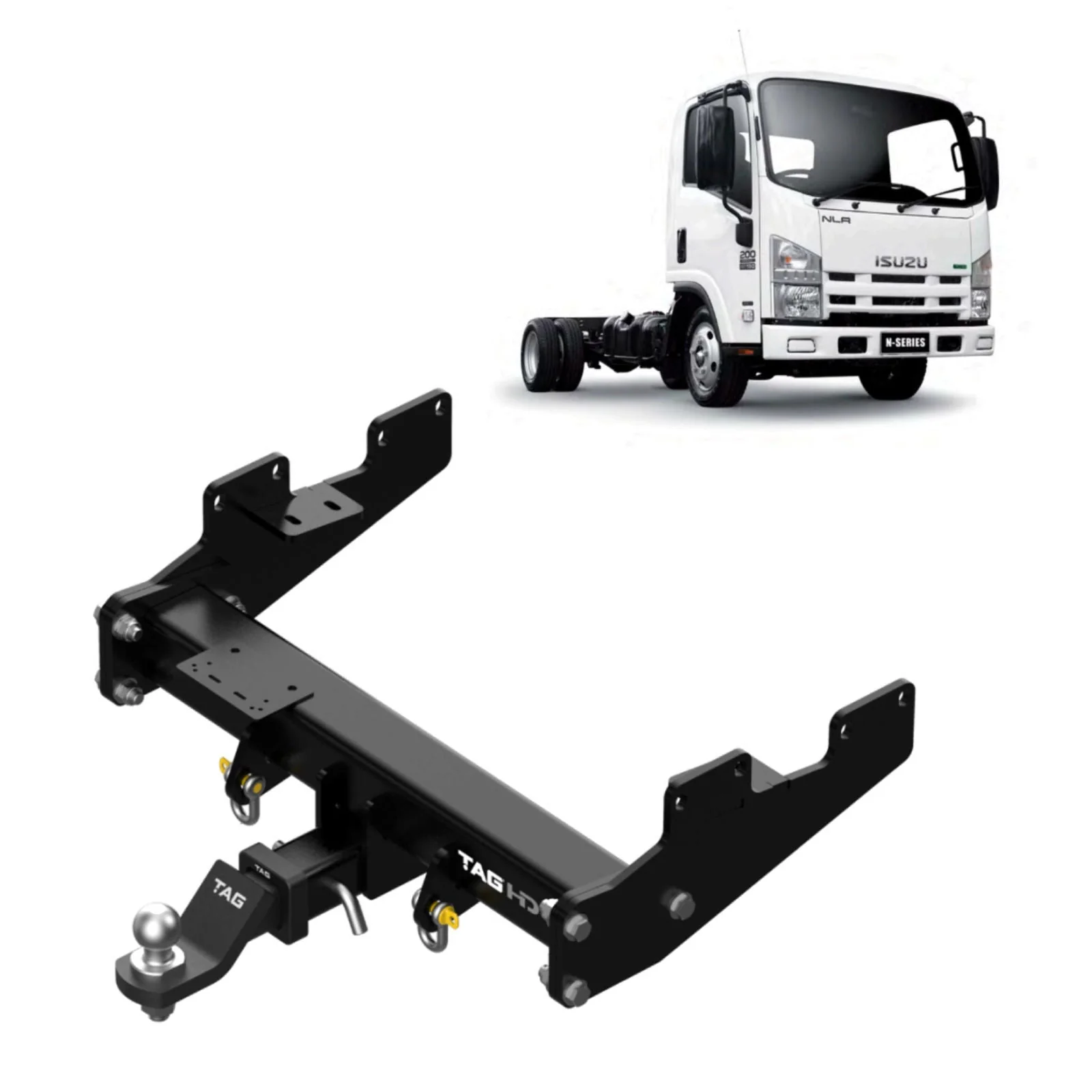 TAG | Heavy Duty Towbar | Isuzu NLR200 SWB NLR85 2013–2024 | T7H769