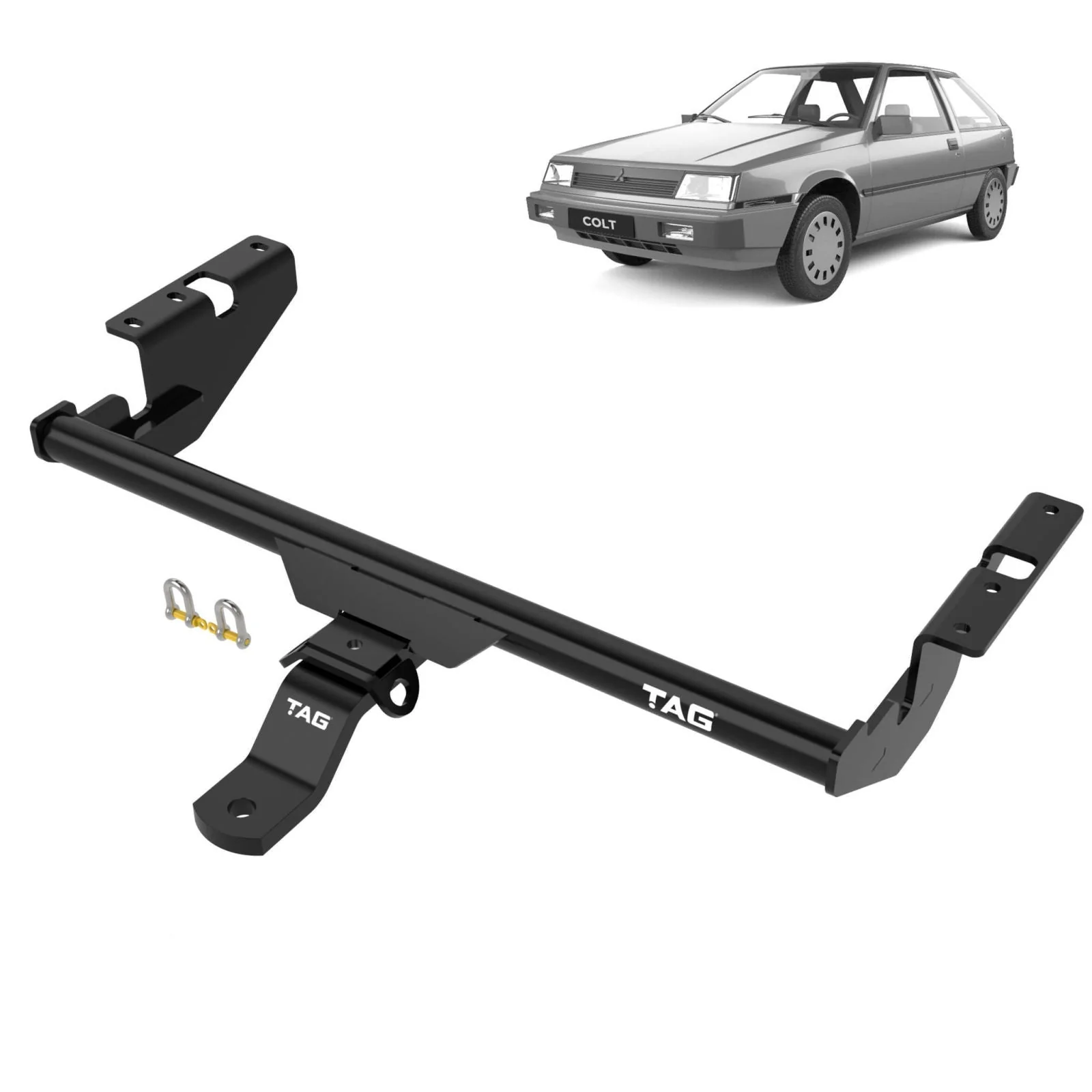 TAG | Standard Duty Towbar | Mitsubishi Colt Sedan RC RD RE 1984–1990 | T2C234