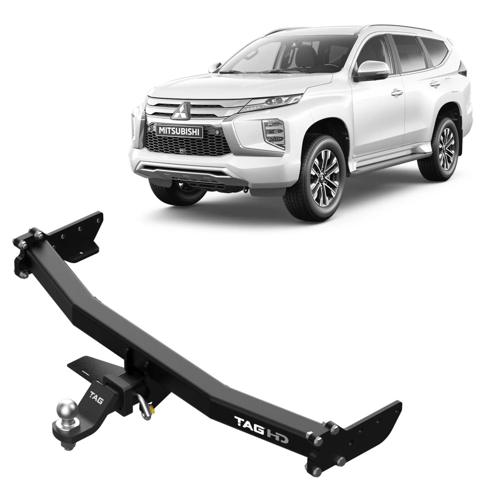 TAG | Heavy Duty Towbar | Mitsubishi Pajero Sport QF QG Series 2019–ON | T7C811