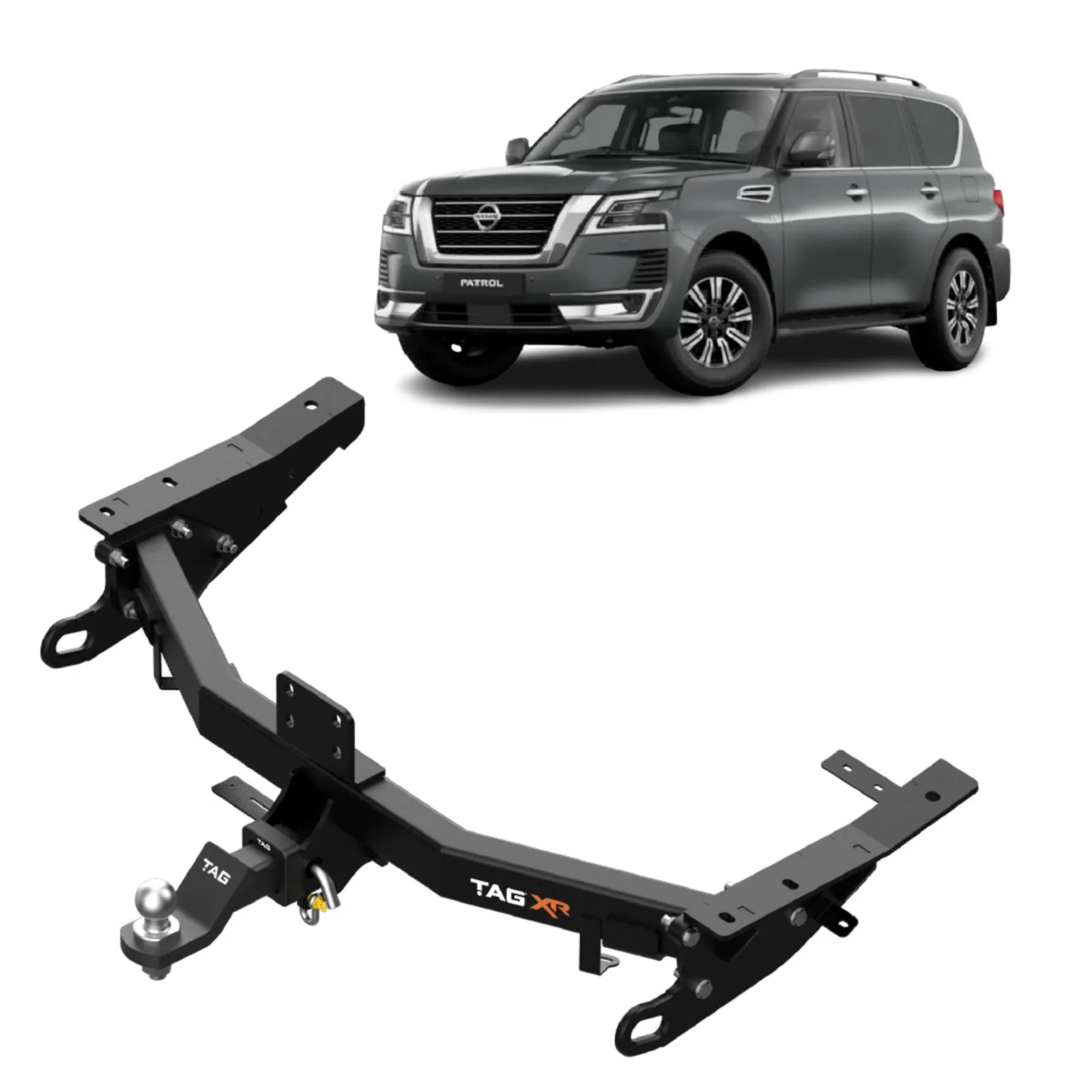 TAG | Extreme Recovery Towbar | Nissan Patrol Y62 Wagon Series 1-5 2012–ON | TXR852