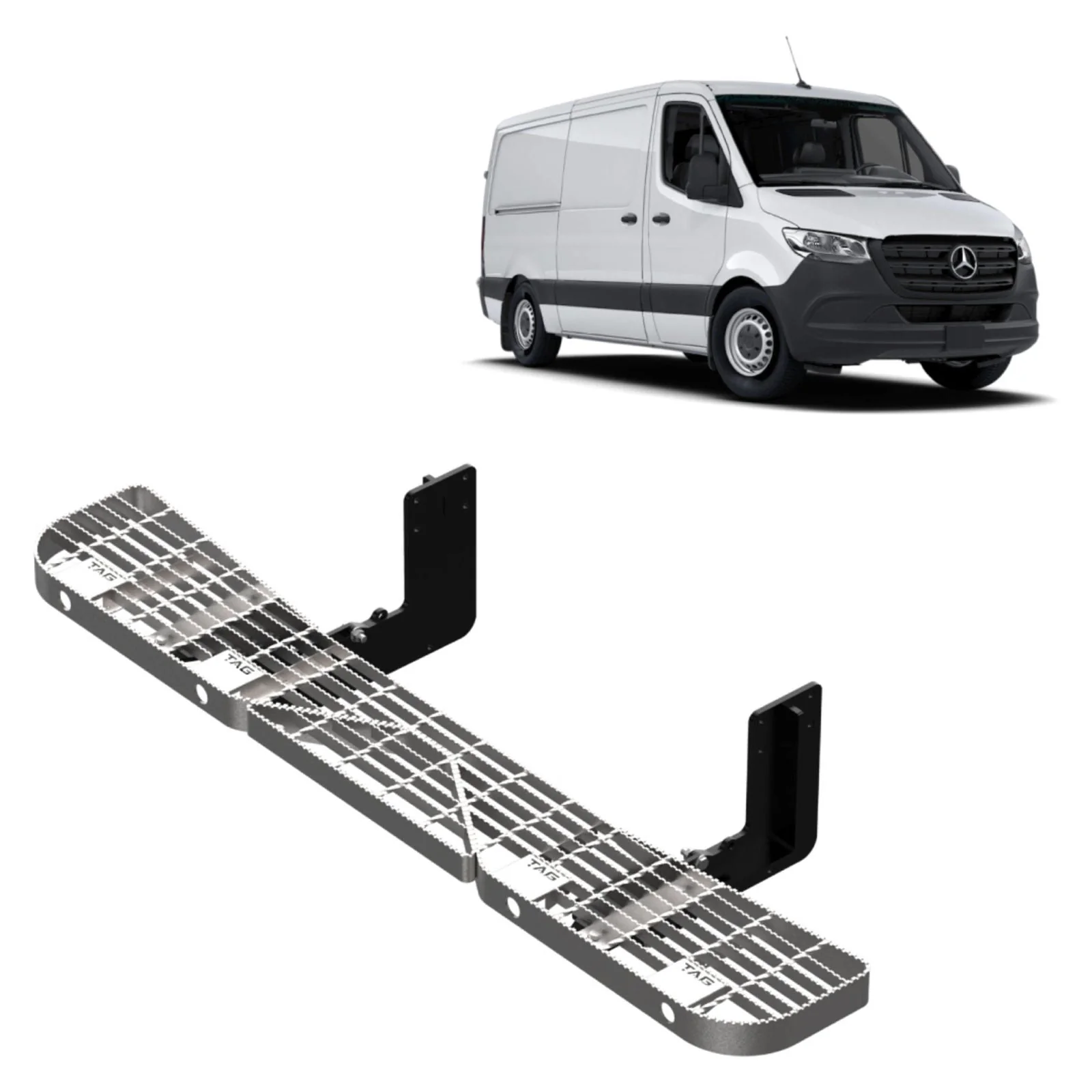 TAG | Rear Step & Sensor Brackets | Mercedes-Benz Sprinter Van 907 Series 519 2019–ON | TSP754-K010