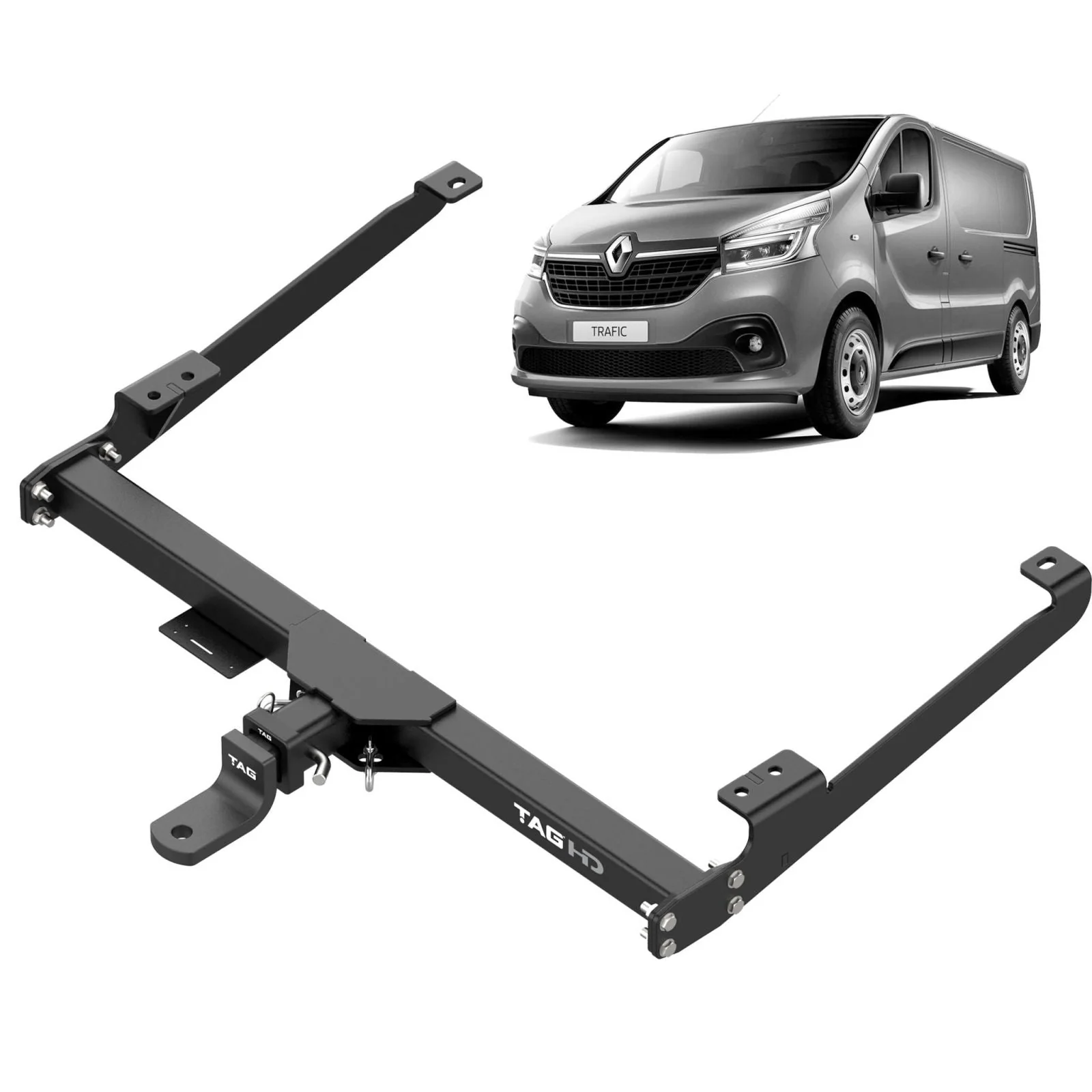 TAG | Heavy Duty Towbar | Renault Trafic X82 2014–ON Mitsubishi Express SN 2020–ON | T7P757