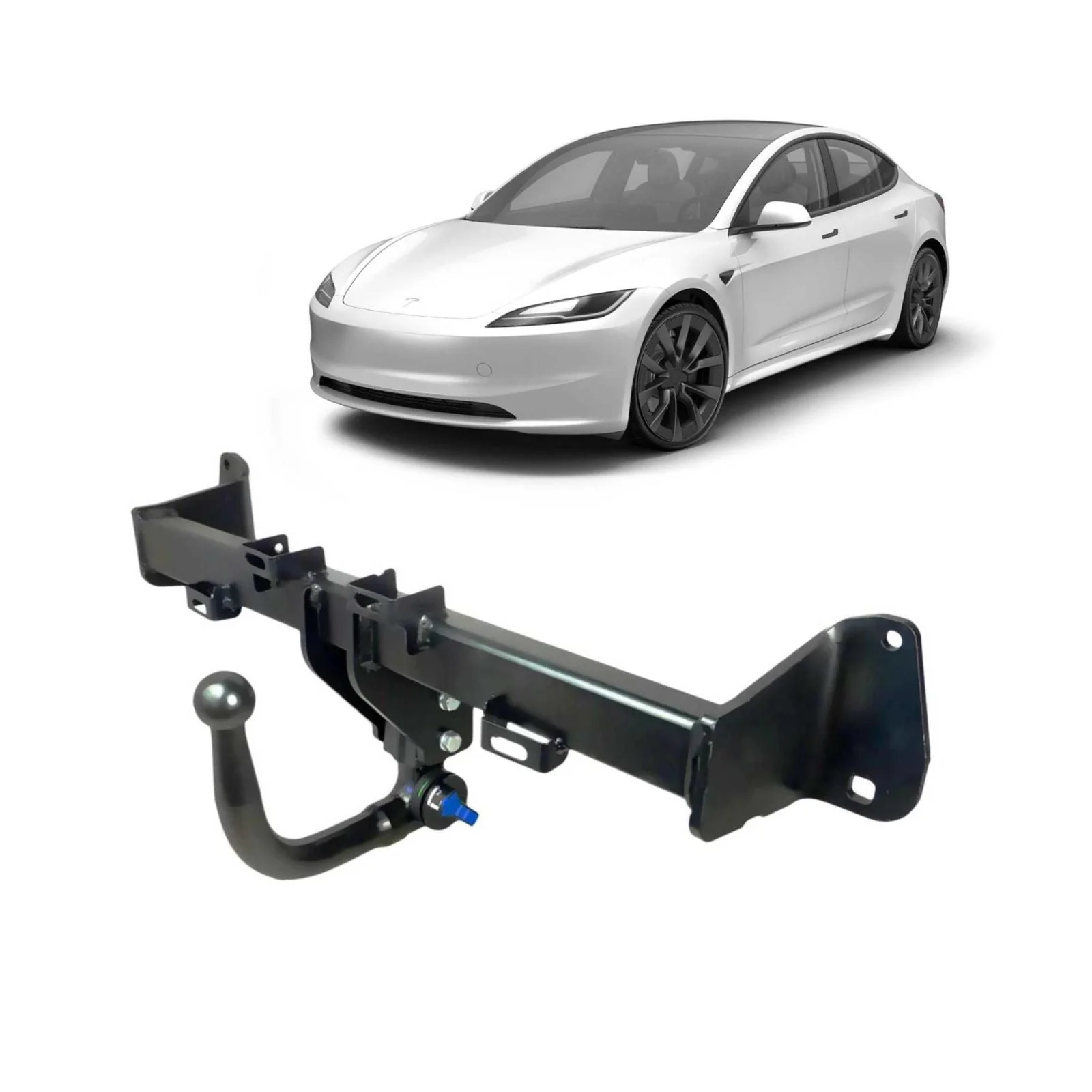 BRINK | Detachable Towbar & Direct Fit Wiring Kit | Tesla Model 3 5YJ3 (2019–2023) | BR-4033100-K101