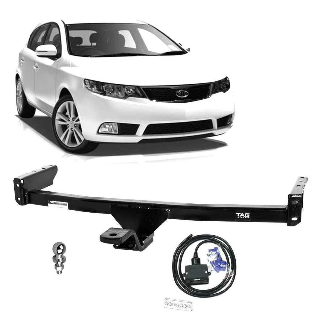 TAG | Standard Duty Towbar & Universal Wiring Kit | KIA Cerato TD Hatch 2009–2013 | T2K567-K301 - Image 2
