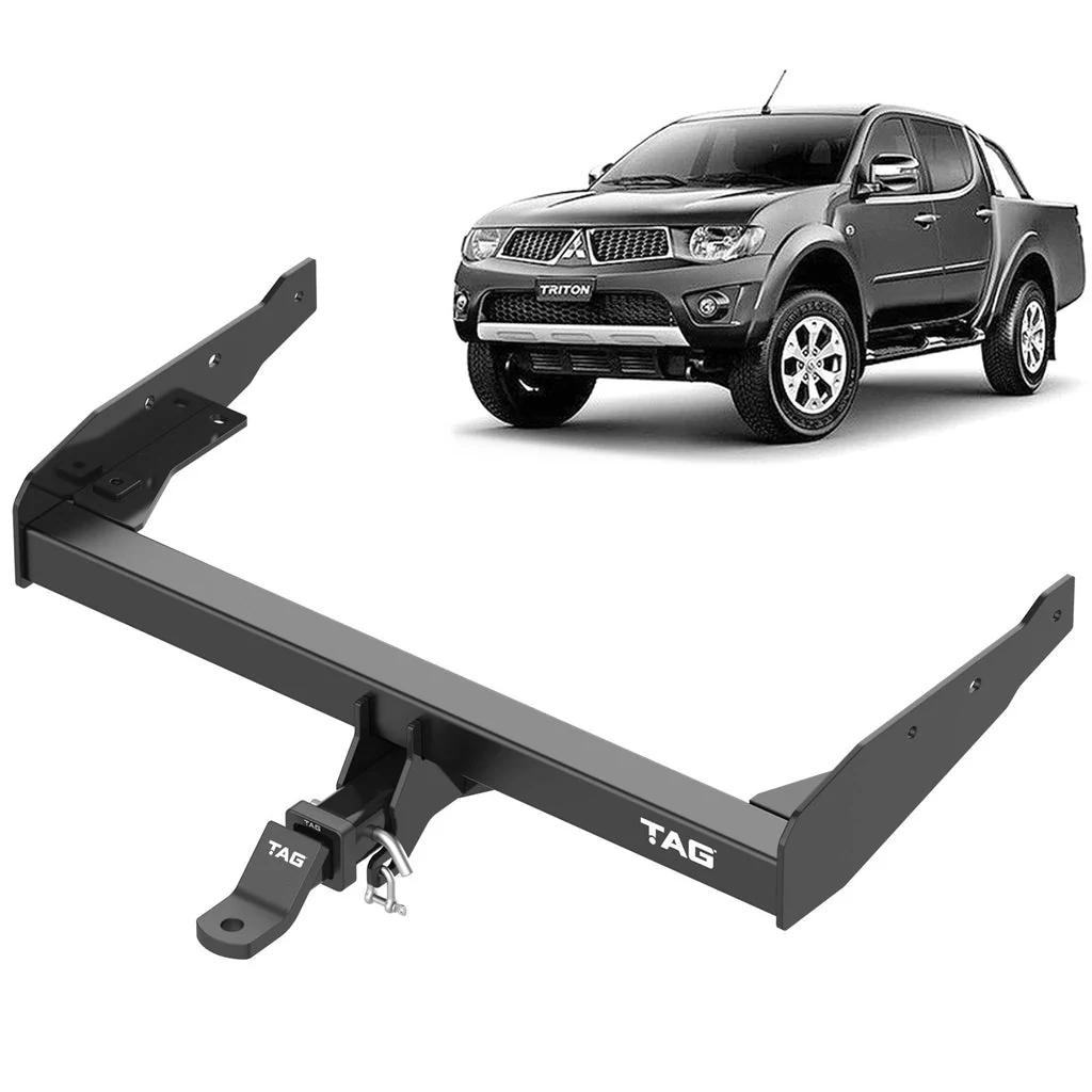 TAG | Heavy Duty Towbar & Direct Fit Wiring Kit | Mitsubishi Triton MN Dual Cab 2009–2015 (No Step) | T4C606-K201 - Image 2