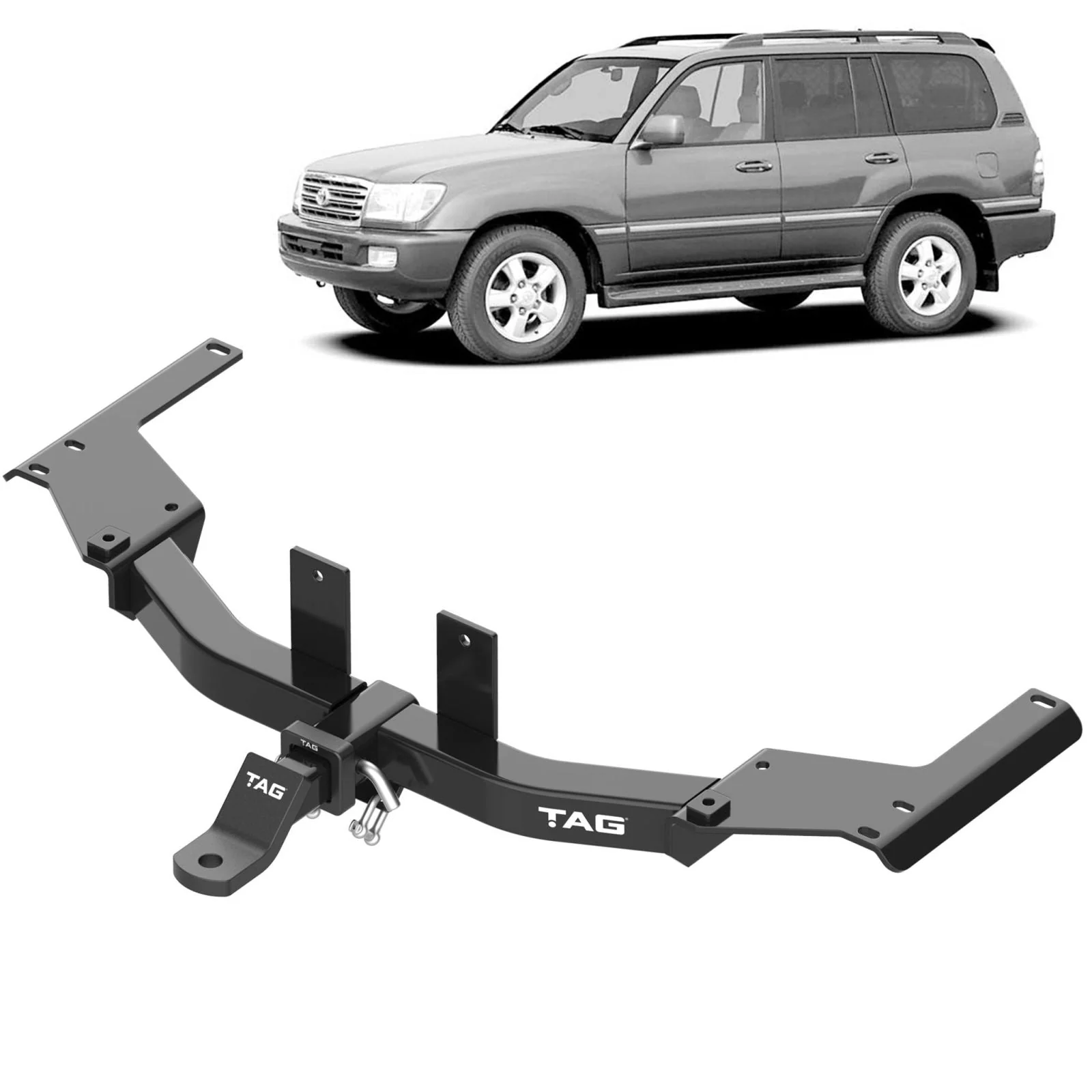 TAG | Heavy Duty Towbar & Wiring Harness | Toyota Landcruiser 105 Series 6 Cyl 1998–2007 | T4T483-K201 - Image 2
