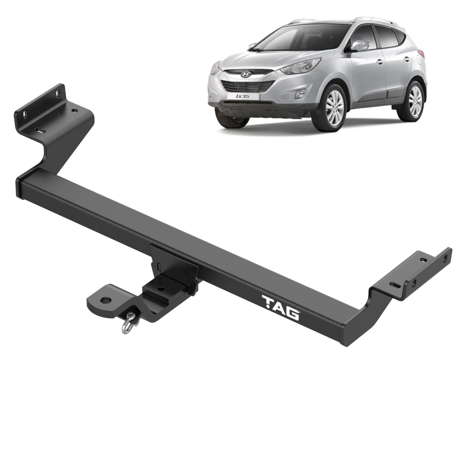 TAG | Standard Duty Towbar & Direct Fit Wiring Harness | Hyundai ix35 LM SUV 2010–2015 | T2Z533-K201