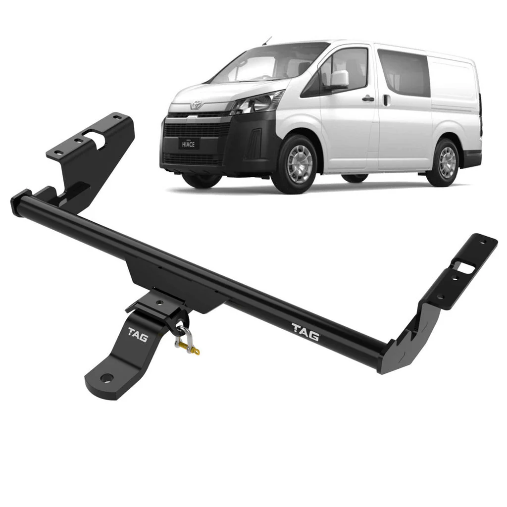 TAG | Standard Duty Towbar & Tail Light Protectors | Toyota Hiace SLWB & Commuter 200 Series 2005–2019 | T9T008