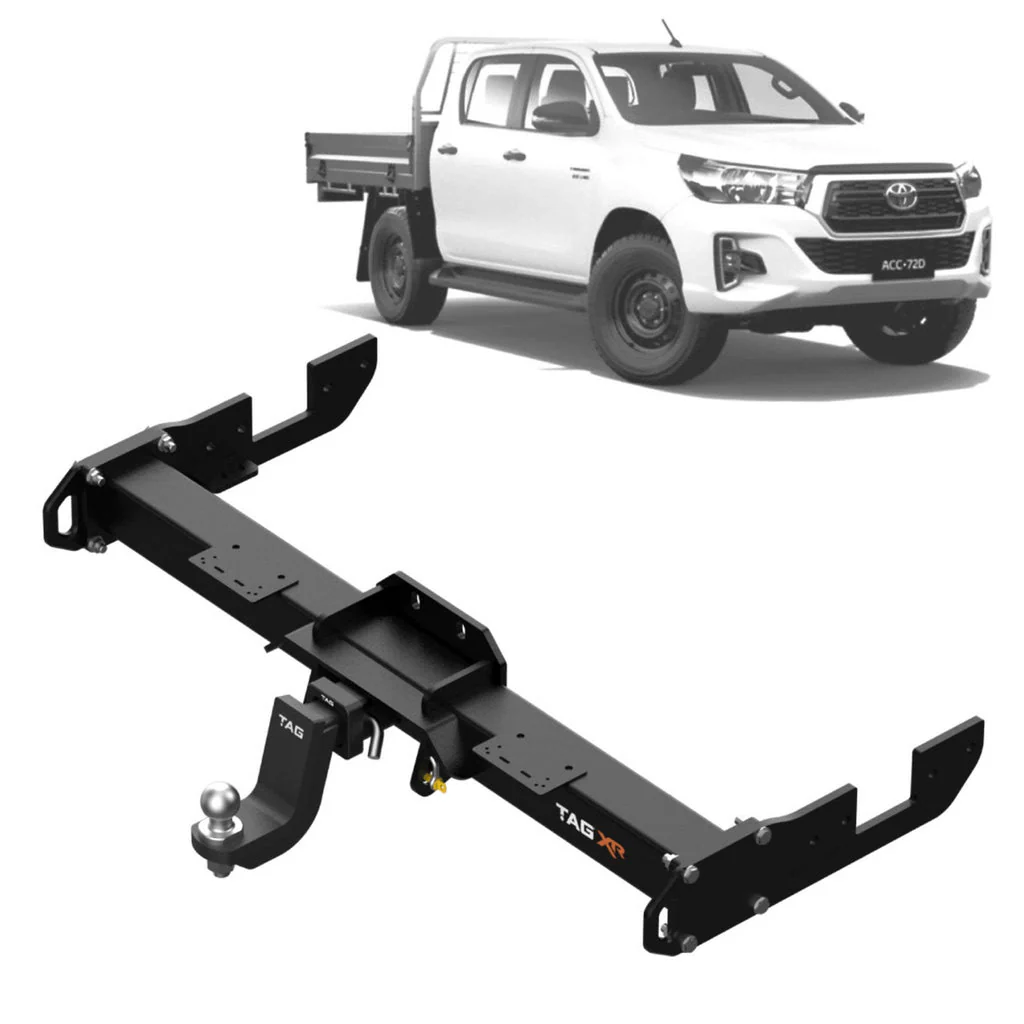TAG | Extreme Recovery Towbar & Direct Fit Wiring Kit | Toyota Hilux 2015–On No Step | TXR783-K201 - Image 2