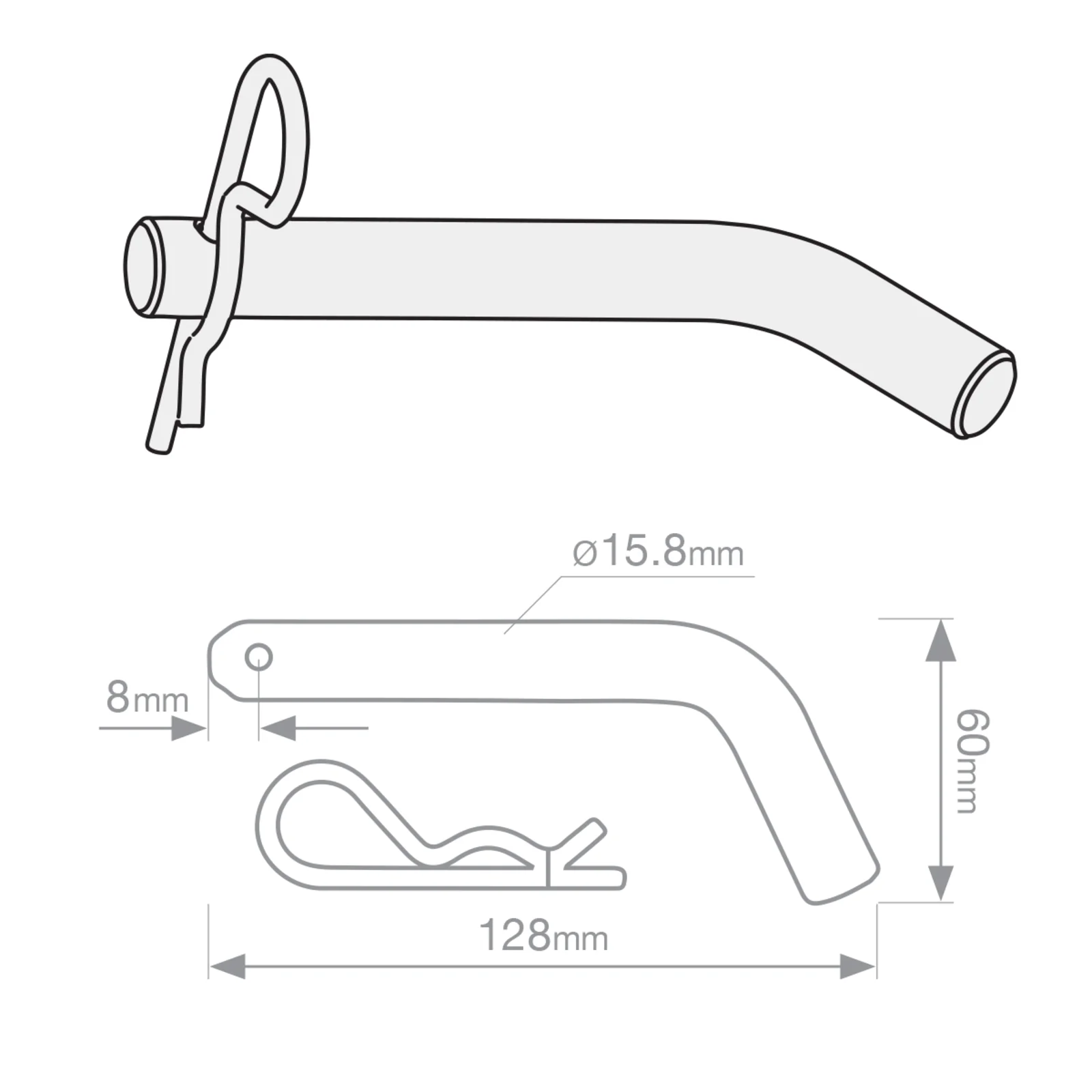 TAG | Tow Ball Mount & Direct Fit Wiring Kit | Toyota Hilux N80 SR5 2015–On | T_L4045-K201 - Image 3