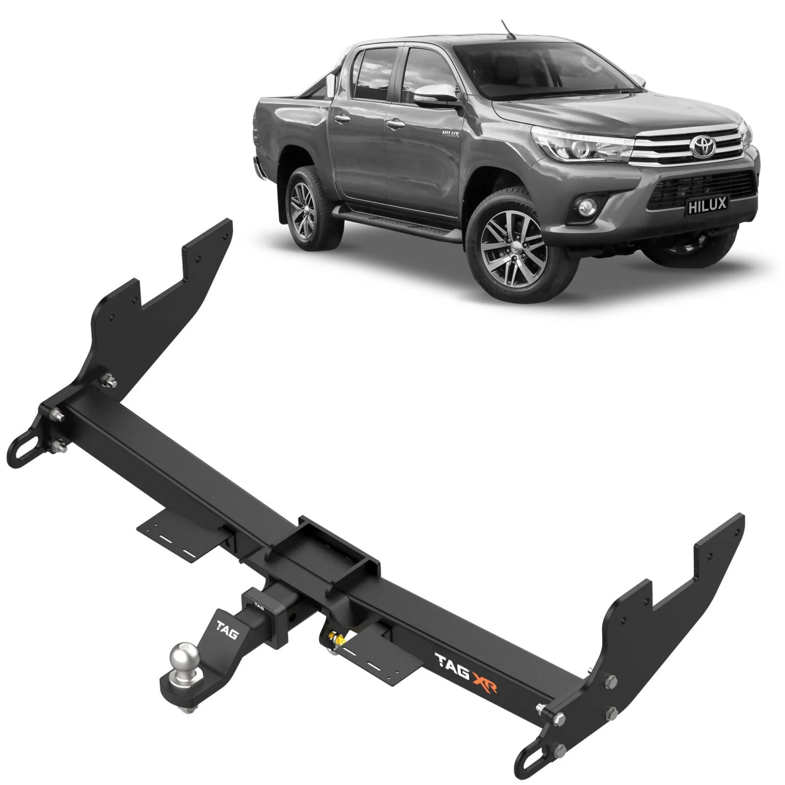 TAG | Extreme Recovery XR Towbar | Toyota Hilux GUN GGN TGN Series 2015–On | TXR819