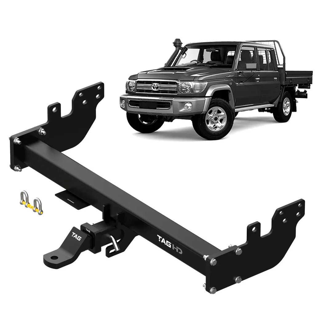 TAG | Heavy Duty Towbar | Toyota Landcruiser 79 Series Single & Dual Cab 2012–On | T7T699