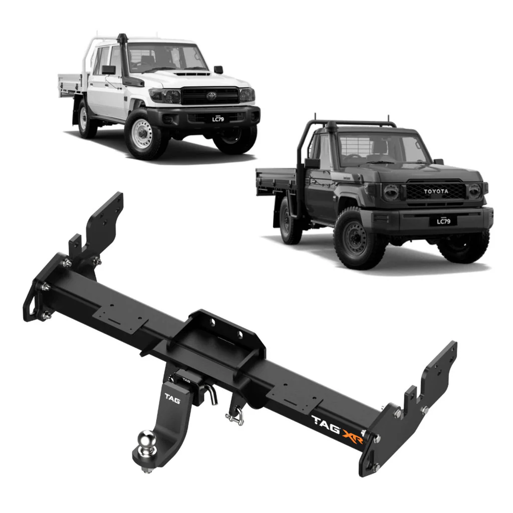 TAG | Extreme Recovery XR Towbar | Toyota Landcruiser 75 & 79 Series Single/Double Cab 1984–On | TXR793
