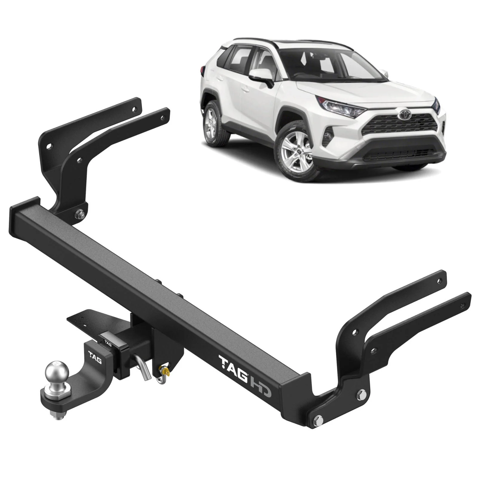 TAG | Heavy Duty Towbar | Toyota Rav4 AXAA54, AXAH52, AXAH54, MXAA52 2018–2026 | T7T798