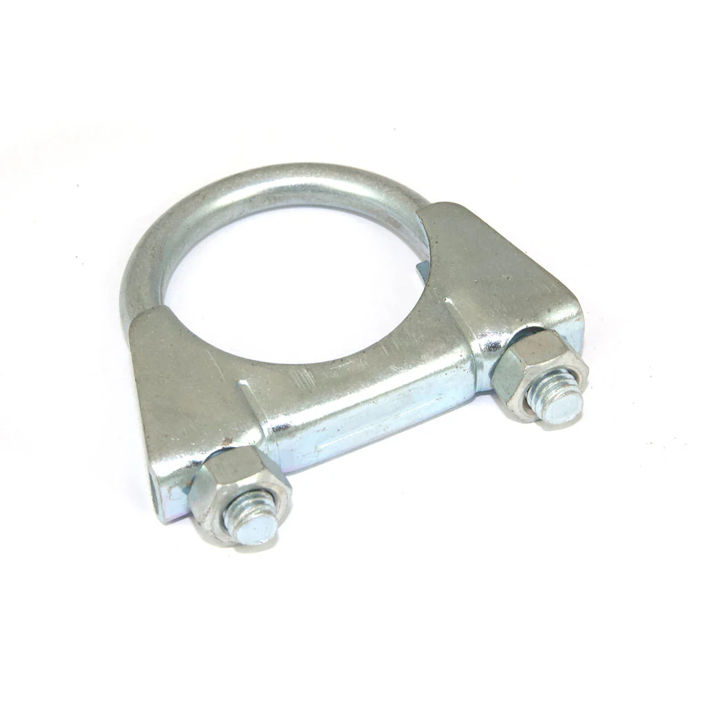 Redback - U-Bolt Clamp - Inside diameter 54mm (2-1/8" Inch), Zinc Plated, Packed Bag - Image 2