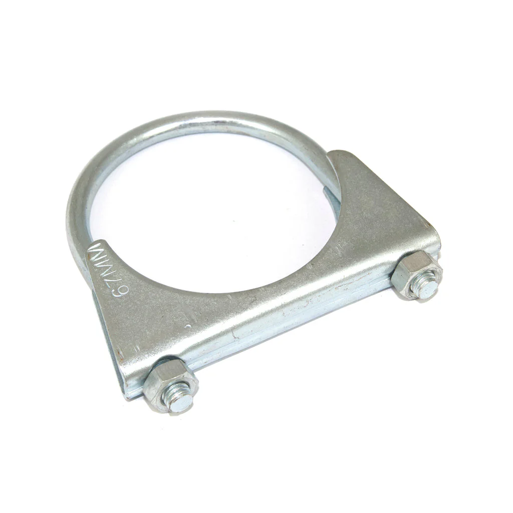 REDBACK | Clamps U Bolt Plated | Iveco Saab Nissan Holden 67mm 2-5/8" | C12P-1