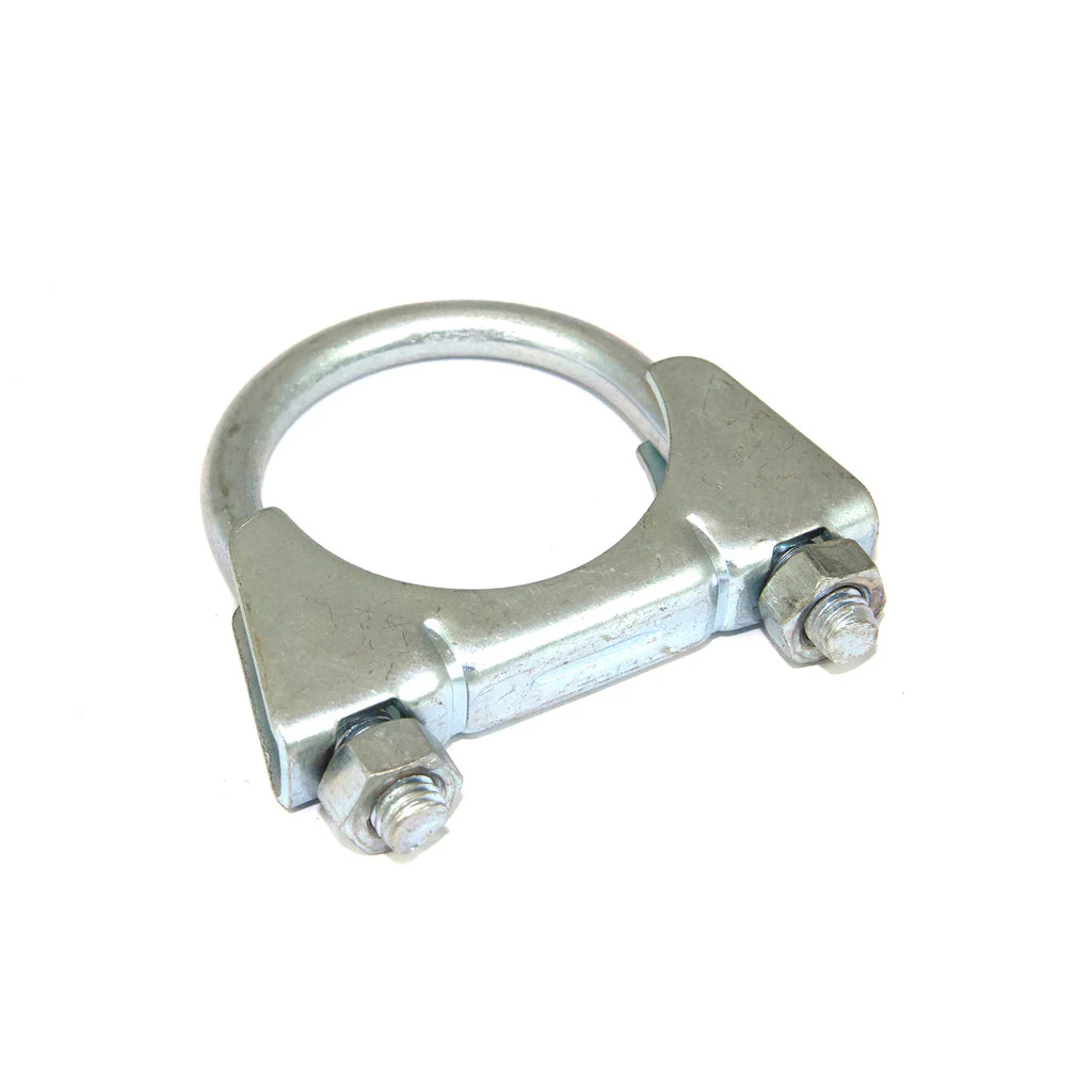 Redback - U-Bolt Clamp - Inside diameter 45mm (1-3/4" Inch), Zinc Plated, Packed Bag - Image 2