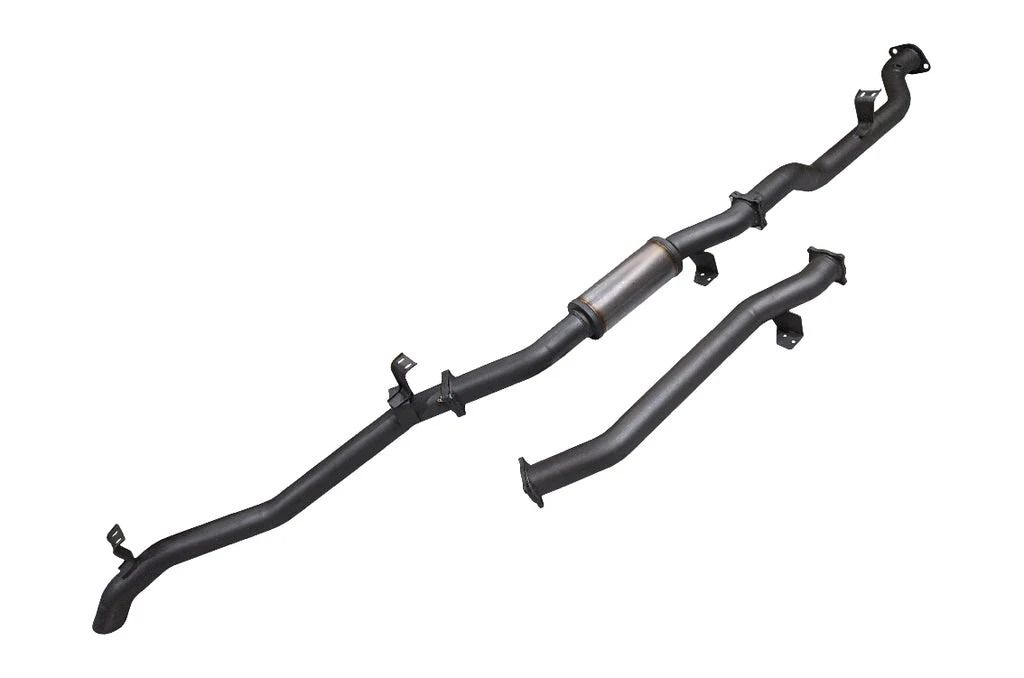 Outlaw 4x4 - Toyota Landcruiser 79 Series Single & Dual Cab 2016 - ON 4.5L 1VD-FTV V8 Turbo Diesel (DPF Back ) Muffler - Image 2