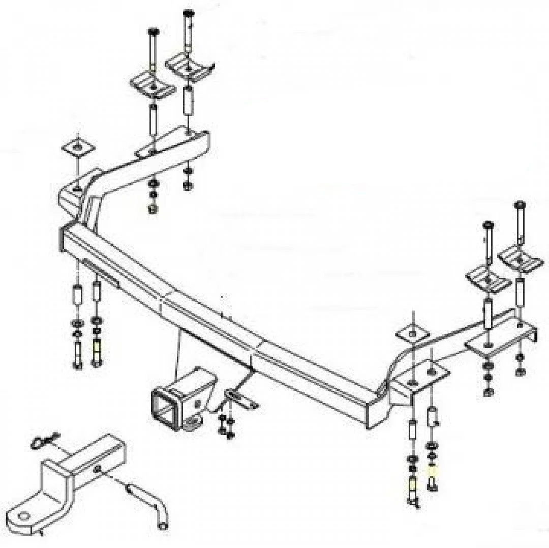 Trailboss - Towbar Suited For Honda CR-V 4WD (1997 - 2001)