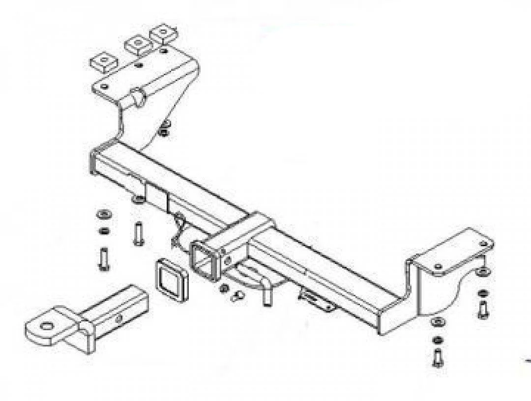 Trailboss - Towbar Suited For Nissan Murano SUV AWD (2005 Onwards)