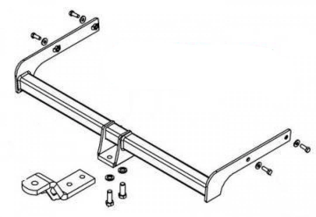 Trailboss - Towbar Suited For Volkswagen Polo Hatch 6R (2010 - 2015)