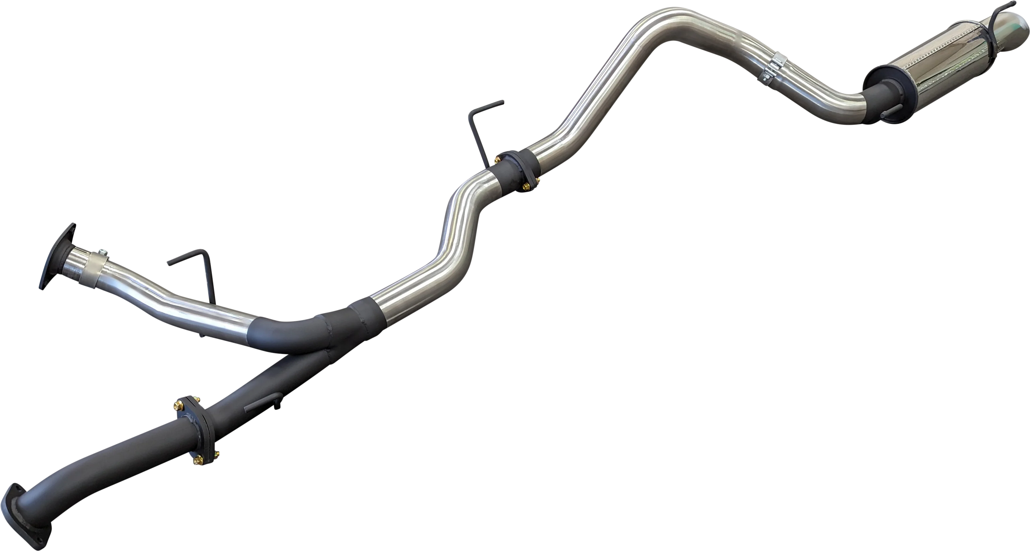Manta | 2.5″ Dual DPF Back into 3″ Single with Rear Muffler & 4″ Tip | Toyota Landcruiser 200 VDJ200 4.5L V8 Diesel Wagon 2007–2021