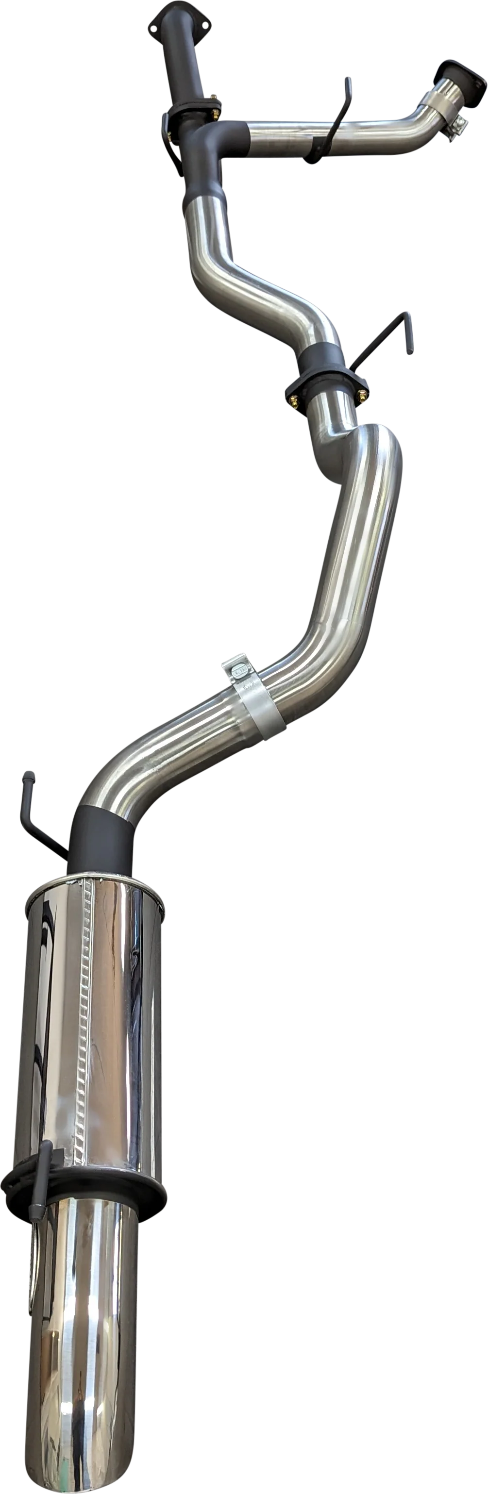 Manta | 2.5″ Dual DPF Back into 3″ Single with Rear Muffler & 4″ Tip | Toyota Landcruiser 200 VDJ200 4.5L V8 Diesel Wagon 2007–2021 - Image 3