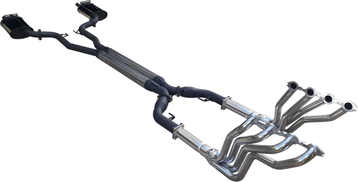 Manta | DPE Twin 3″ Full Exhaust System with 1 3/4″ Coated Headers | Holden VF HSV Clubsport, GTS, Senator LSA V8 Sedan & Wagon 2013–2017