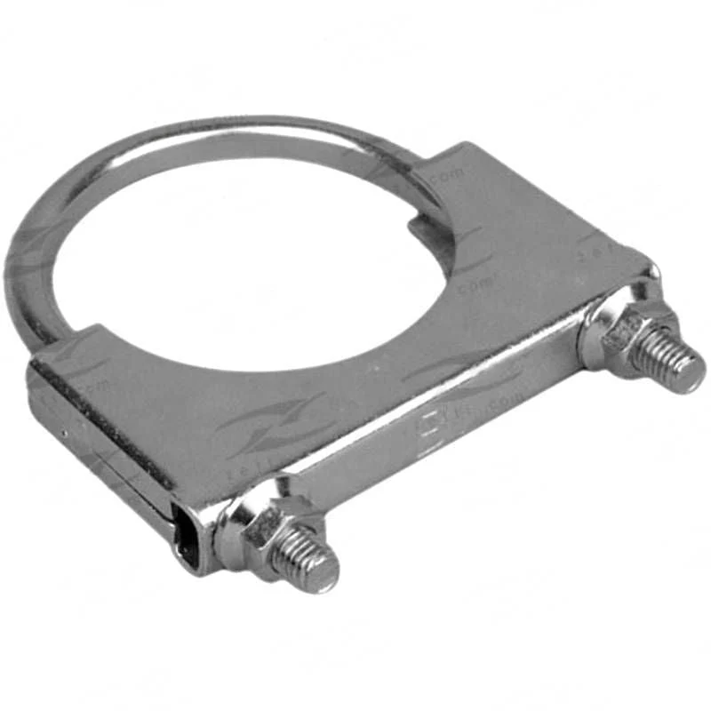Redback - 3-1/2" Heavy Duty U-Bolt Clamp Flat Bar Zinc Plated (90mm ID)
