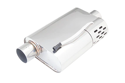 XForce | Varex R-Series Oval Muffler Hidden Motor 2.5" In-Out | Universal Fitment | VMK51-250