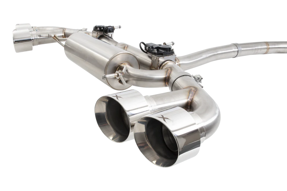 XForce | 3.5" Varex Valved Cat Back Exhaust | Nissan GT-R R35 Coupe 2007–2026 | ESNR35VKCS