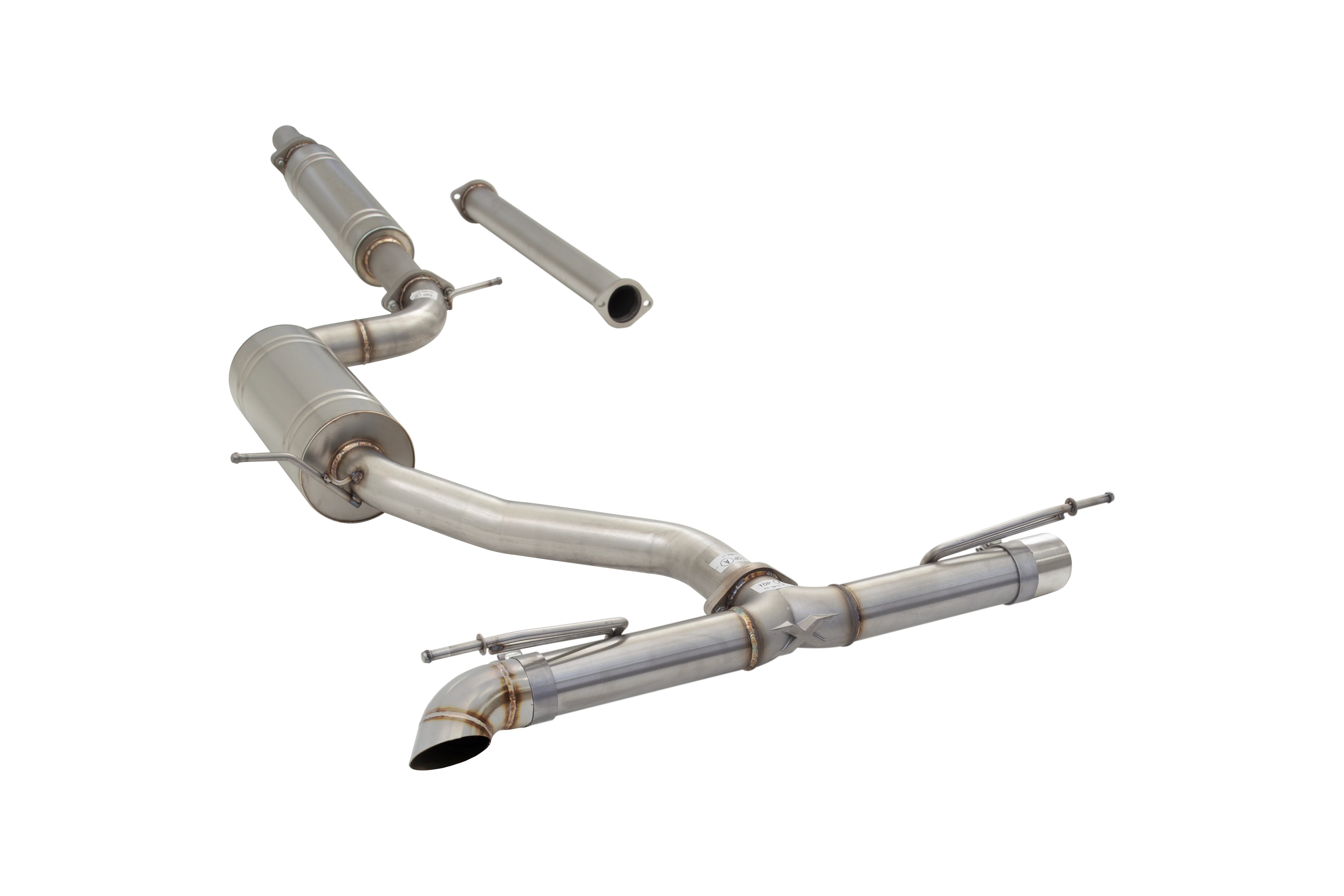 XForce | 3" 304 Stainless Cat-Back Exhaust | VW Golf TSI MK7 MK7.5 MK8 2013-2026 | ESVW01CS - Image 5