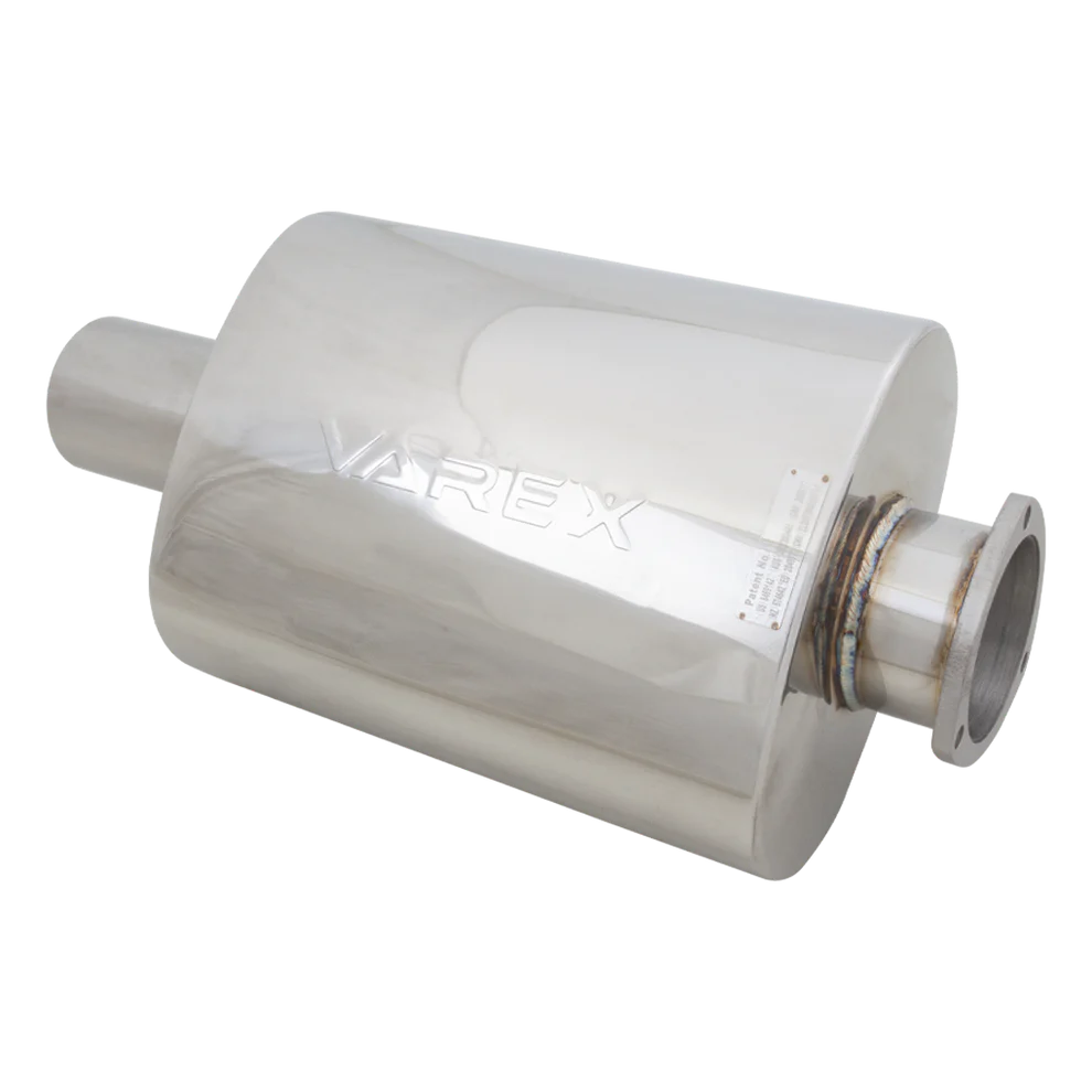 XForce | Varex Valved Oval Muffler 4" Inlet Flanged 16" Body | Universal Fitment | VMK18-400 - Image 2